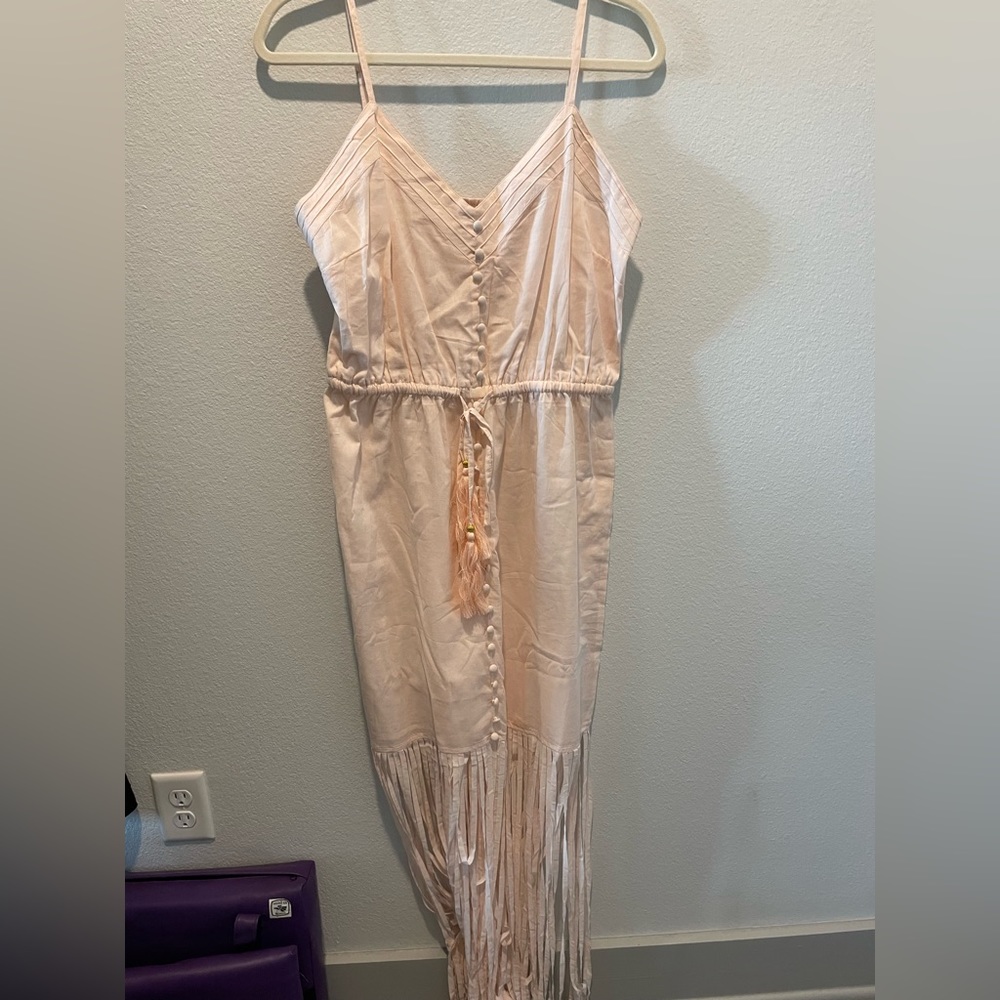 Thin linen maxi